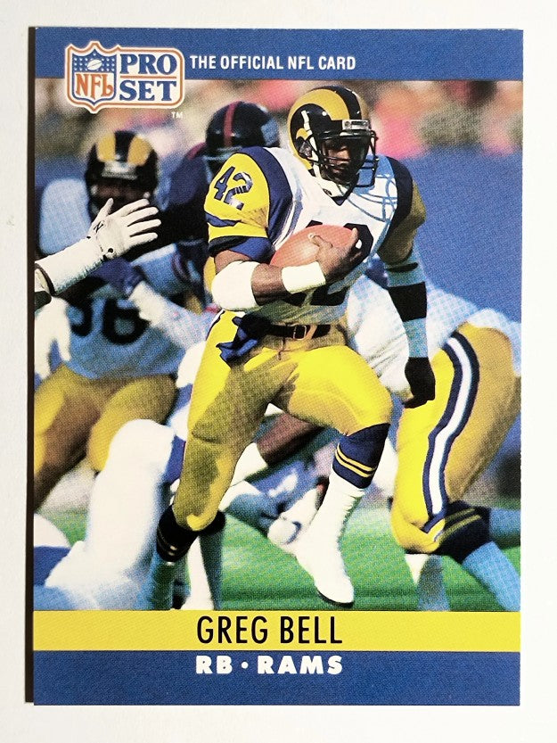 1990 Pro Set #163 Greg Bell