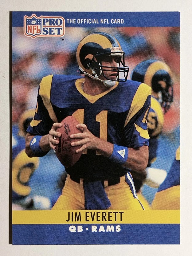 1990 Pro Set #165 Jim Everett