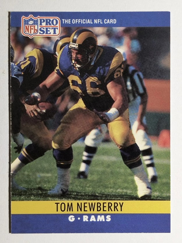 1990 Pro Set #170 Tom Newberry