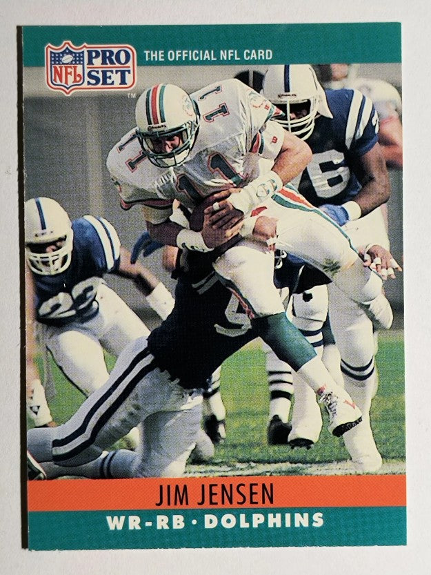 1990 Pro Set #180 Jim C. Jensen