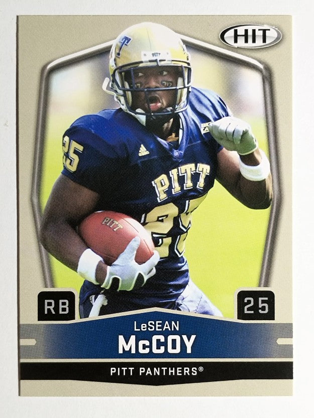 2009 SAGE HIT #25A LeSean McCoy blu jsy