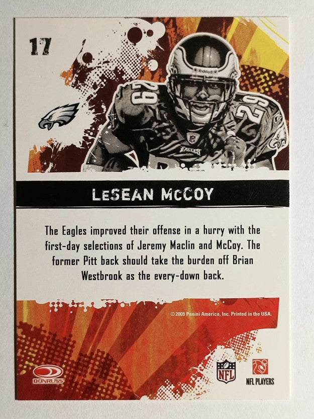 2009 Score Hot Rookies #17 LeSean McCoy