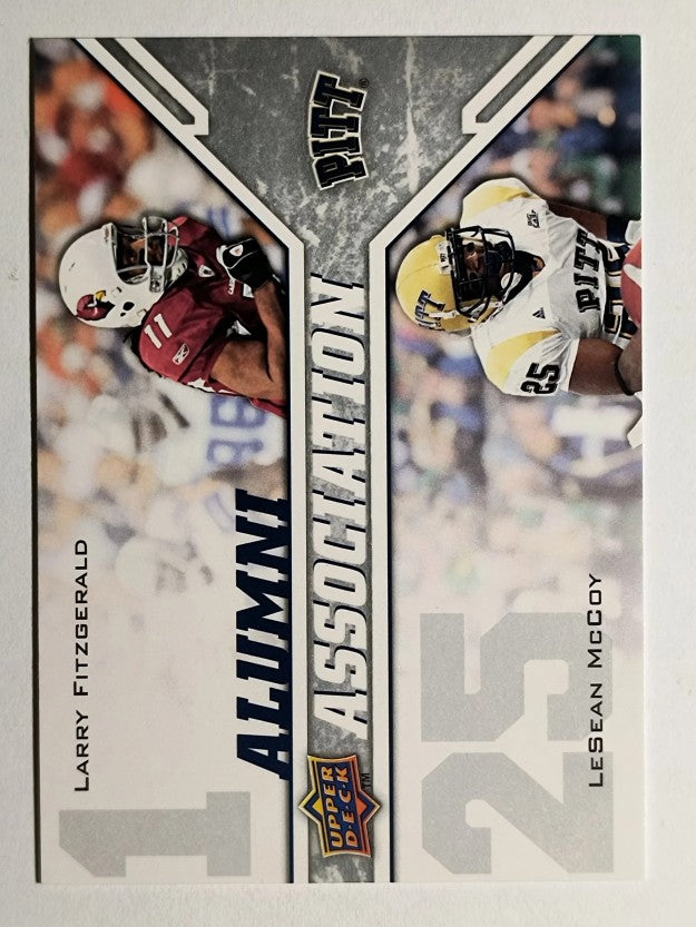 2009 Upper Deck Draft Edition #248 LeSean McCoy/Larry Fitzgerald