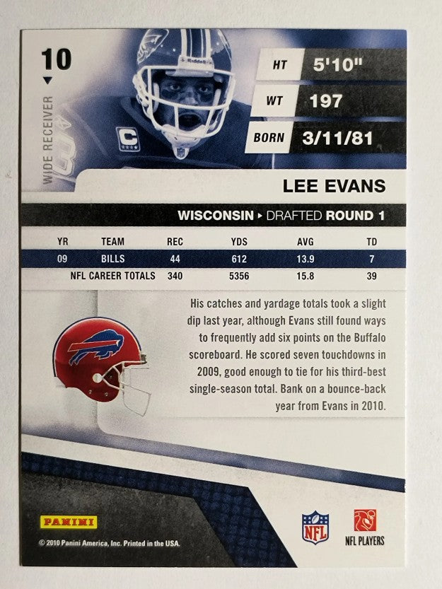 2010 Absolute Memorabilia Retail #10 Lee Evans