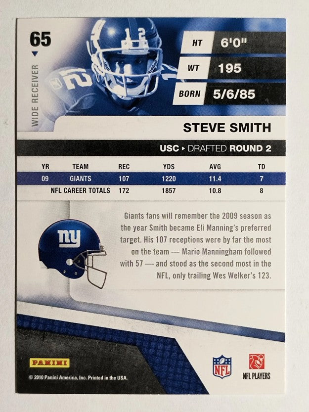 2010 Absolute Memorabilia Retail #65 Steve Smith USC