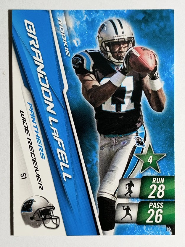 2010 Adrenalyn XL #51 Brandon LaFell RC