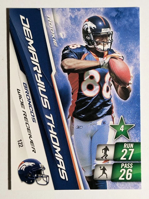 2010 Adrenalyn XL #122 Demaryius Thomas RC