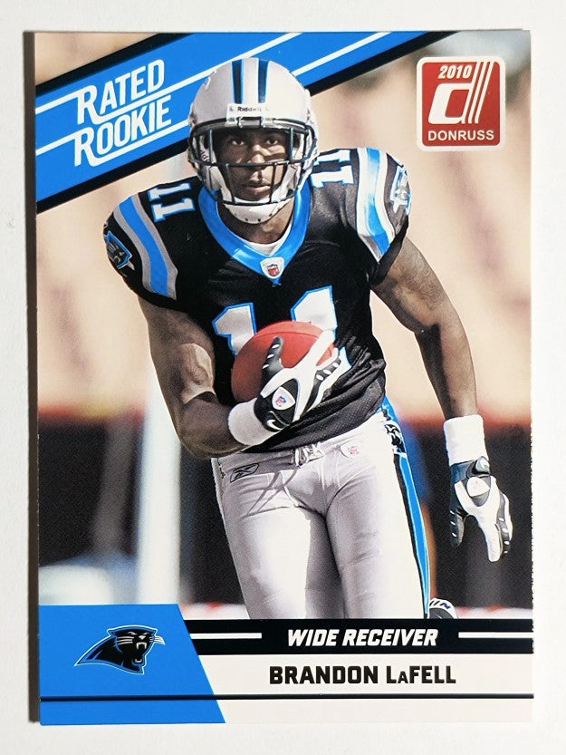2010 Donruss Rated Rookies #11 Brandon LaFell
