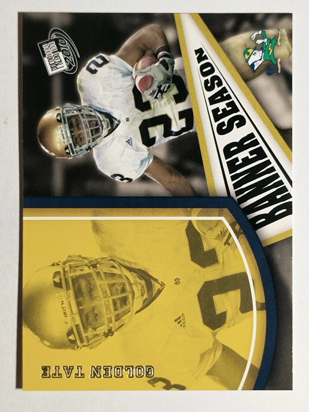 2010 Press Pass Banner Season #BS10 Golden Tate