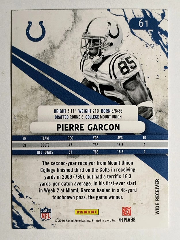 2010 Rookies and Stars #61 Pierre Garcon