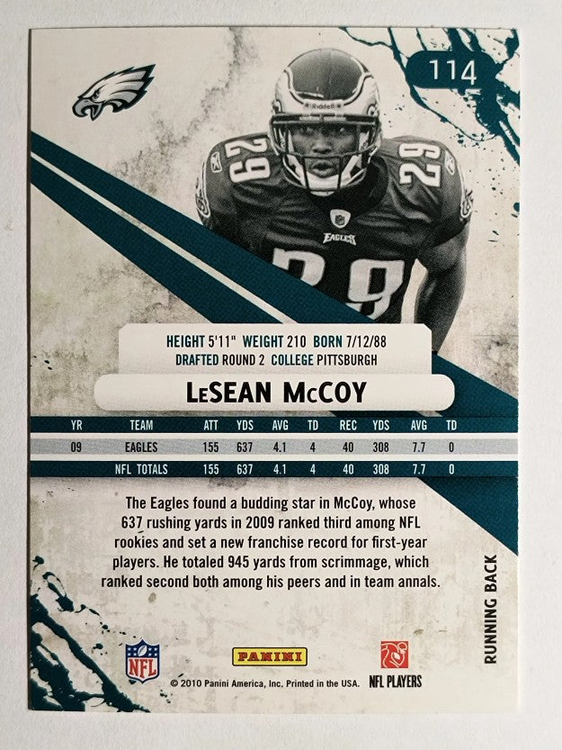 2010 Rookies and Stars #114 LeSean McCoy
