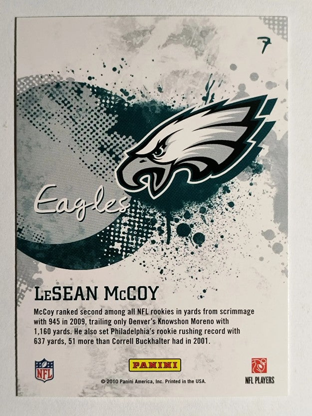 2010 Score Franchise #7 LeSean McCoy