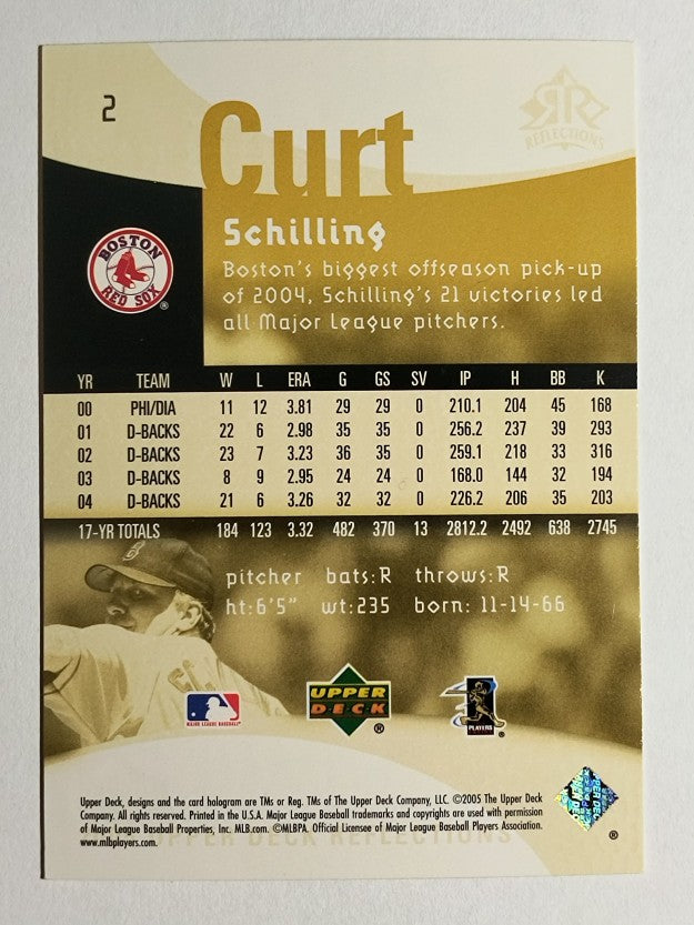 2005 Reflections #2 Curt Schilling