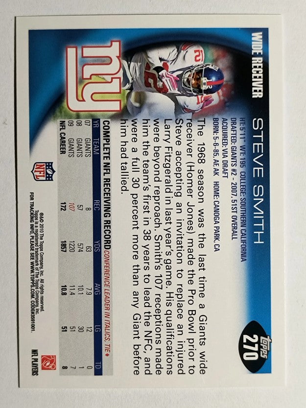 2010 Topps #270 Steve Smith USC