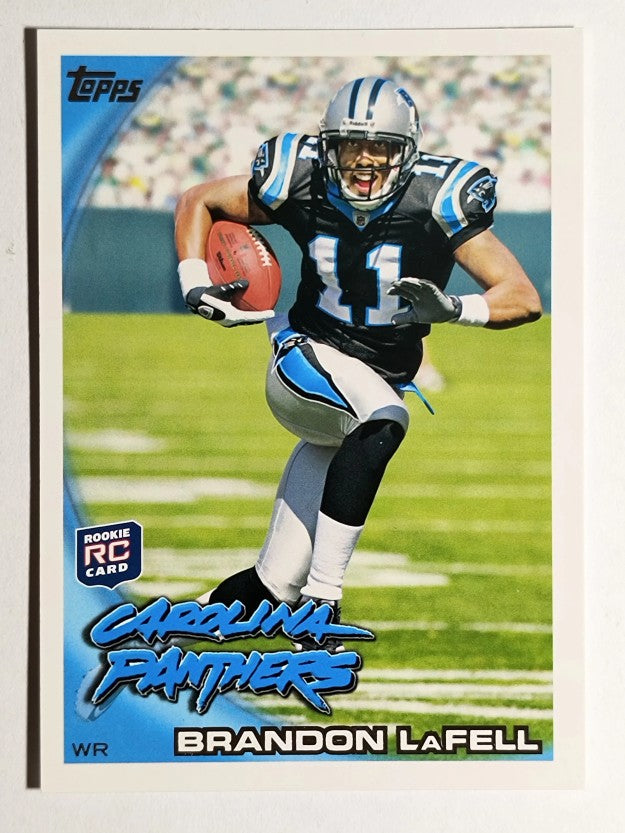 2010 Topps #356A Brandon LaFell RC/Running pose