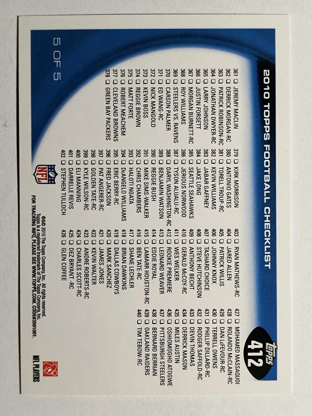 2010 Topps #412 2010 Rookie Premiere CL