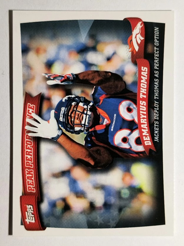 2010 Topps Peak Performance #PP24 Demaryius Thomas