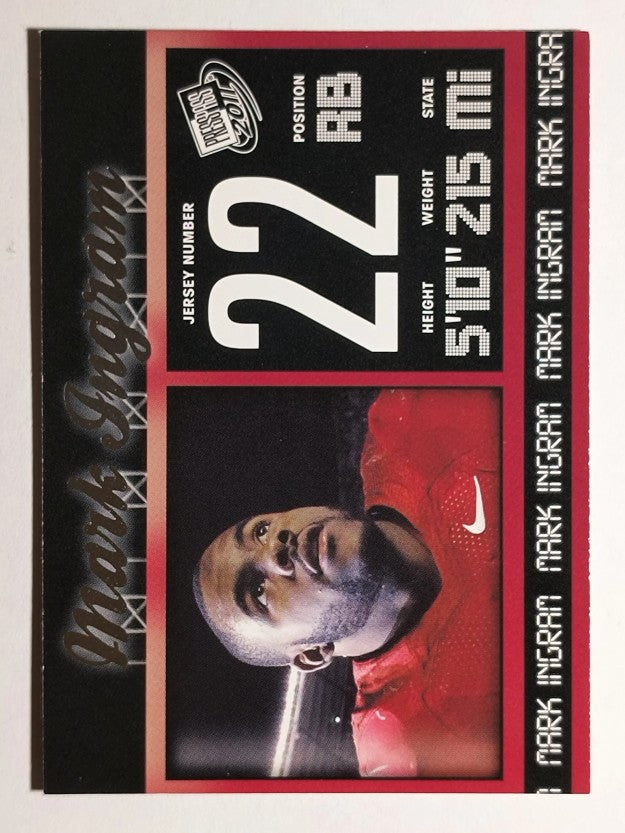 2011 Press Pass #2 Mark Ingram