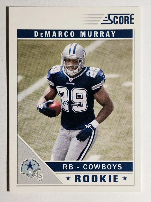 2011 Score #329A DeMarco Murray RC/field in background