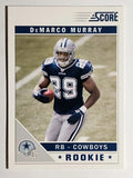 2011 Score #329A DeMarco Murray RC/field in background