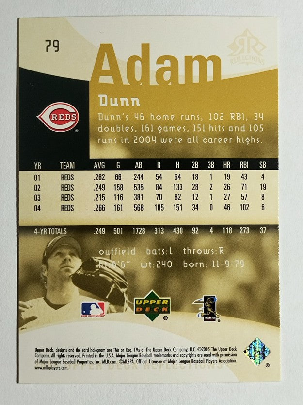 2005 Reflections #79 Adam Dunn