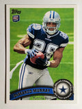 2011 Topps #126A DeMarco Murray RC/football in both hands