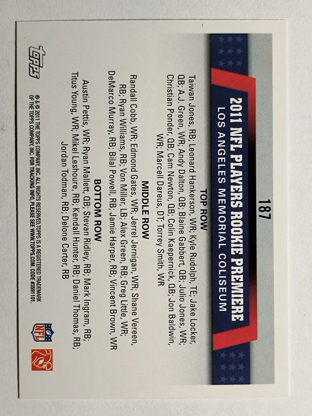2011 Topps #187 2011 Rookie Premiere