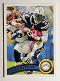 2011 Topps #422 Ryan Mathews