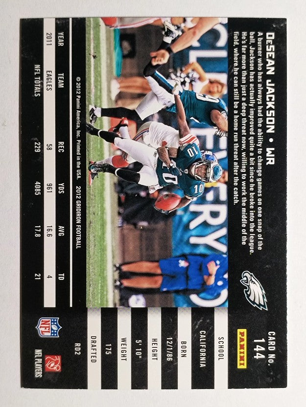 2012 Gridiron #144 DeSean Jackson