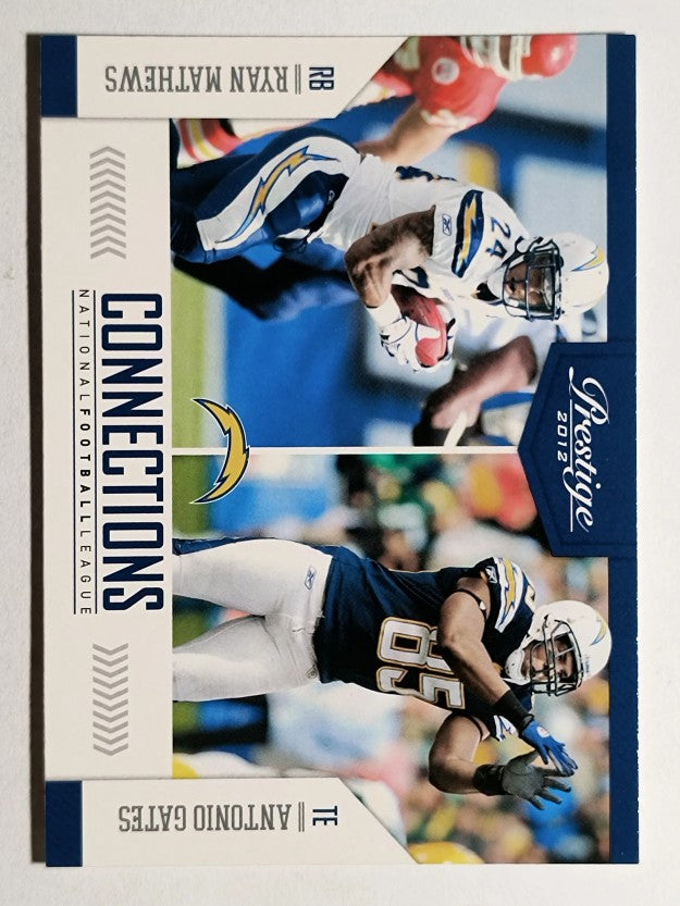 2012 Prestige Connections #22 Ryan Mathews/Antonio Gates