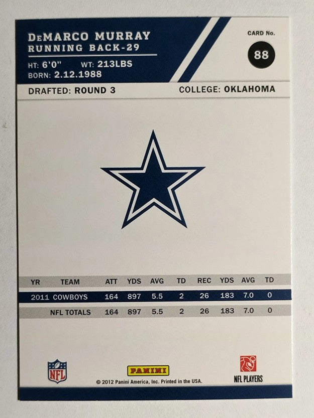2012 Score #88 DeMarco Murray