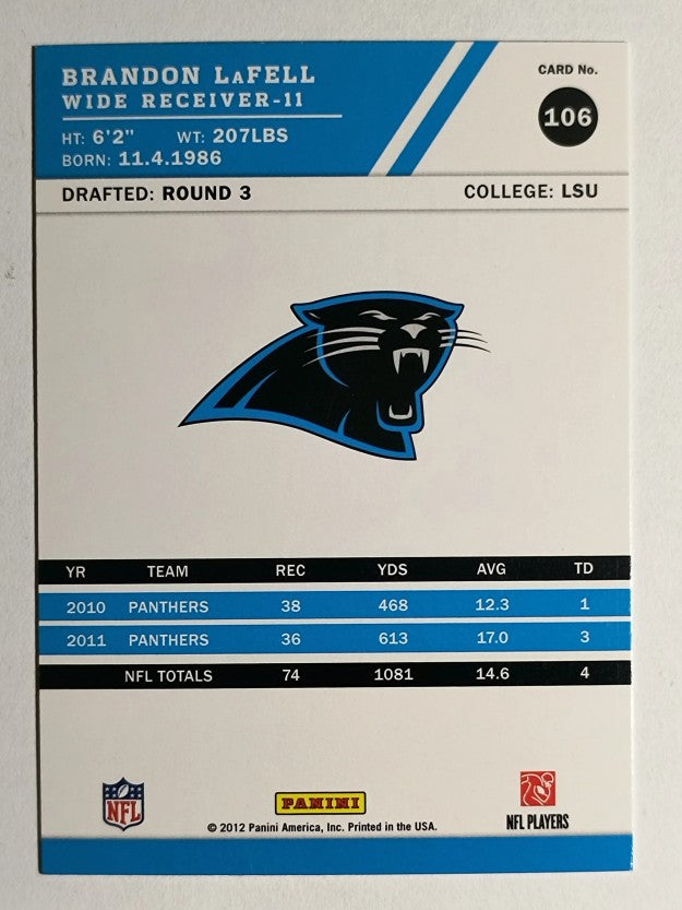 2012 Score #106 Brandon LaFell