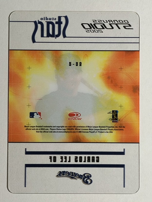 2005 Studio Stars #32 Carlos Lee