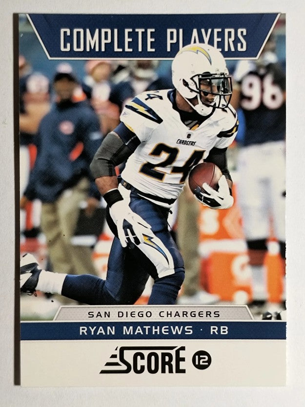 2012 Score Complete Players Glossy #20 Ryan Mathews