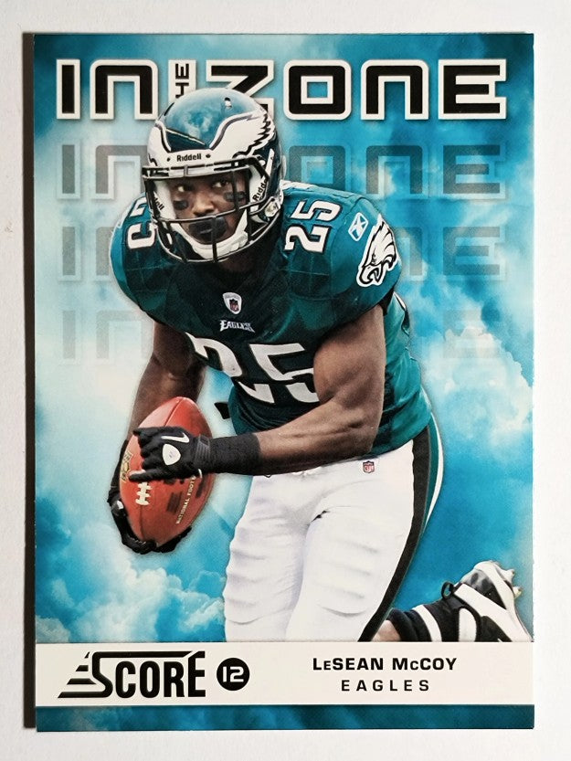 2012 Score In the Zone Glossy #1 LeSean McCoy