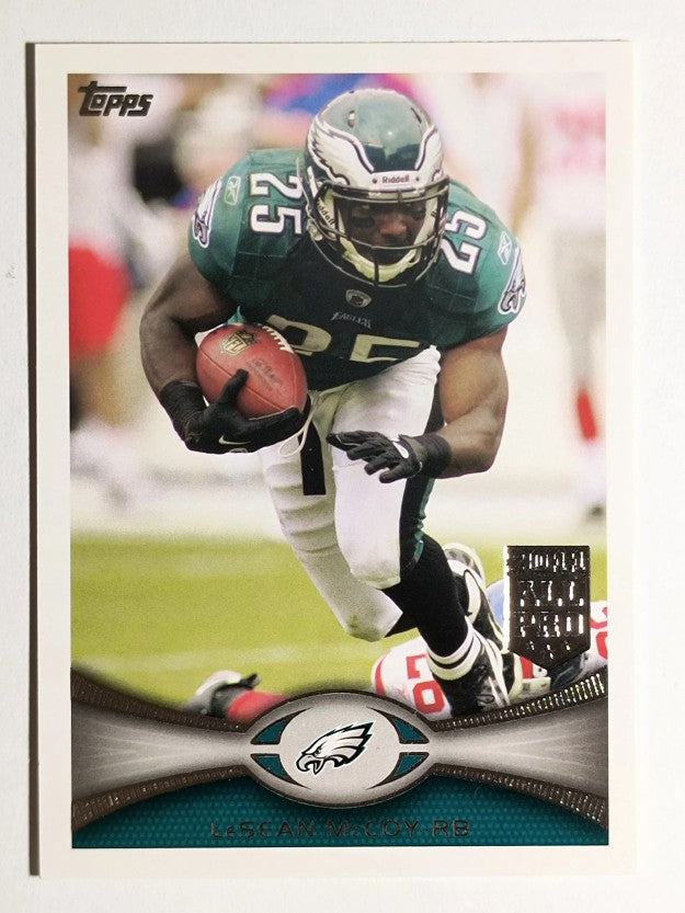 2012 Topps #210A LeSean McCoy/ball tucked in