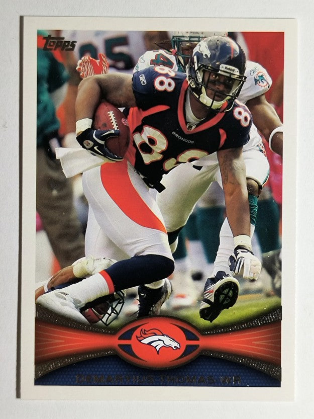 2012 Topps #237A Demaryius Thomas/running