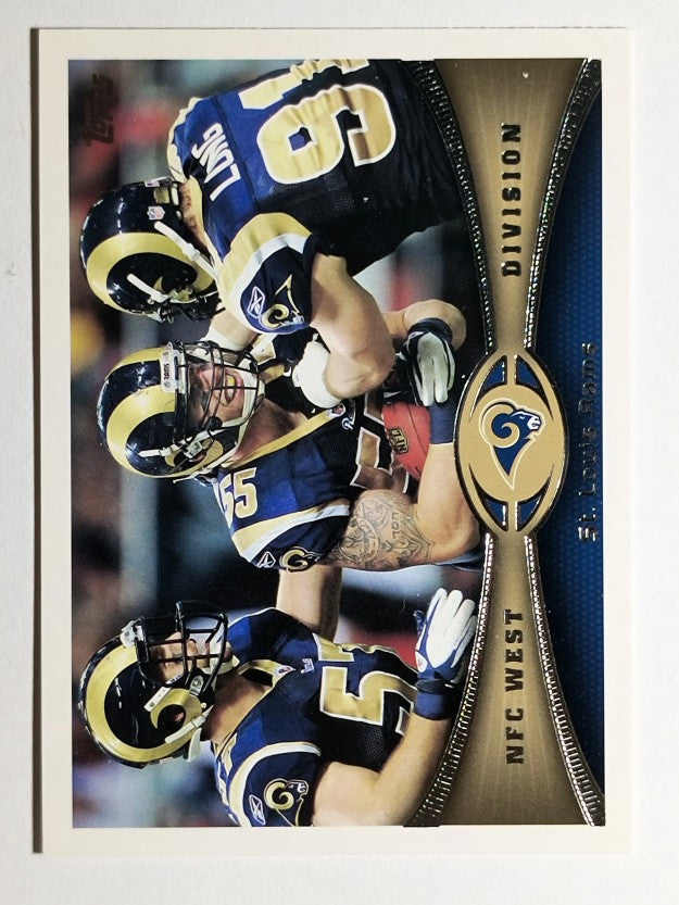 2012 Topps #238 St. Louis Rams/James Laurinaitus/Chris Long/Chris Chamberlain