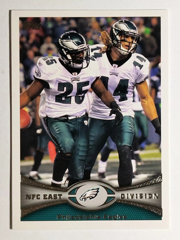 2012 Topps #346 Philadelphia Eagles/LeSean McCoy/Riley Cooper