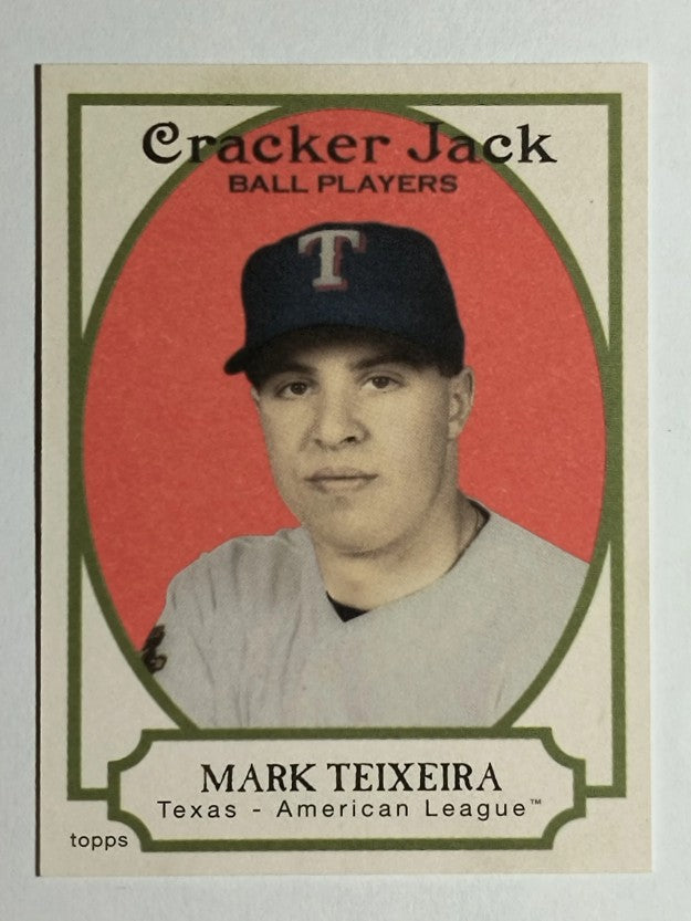 2005 Topps Cracker Jack Mini Red #22 Mark Teixeira