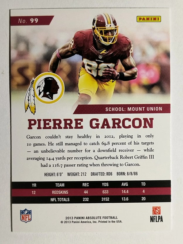 2013 Absolute Retail #99 Pierre Garcon