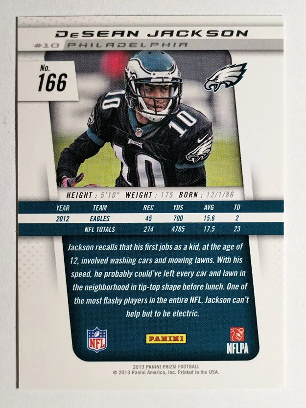 2013 Panini Prizm #166 DeSean Jackson