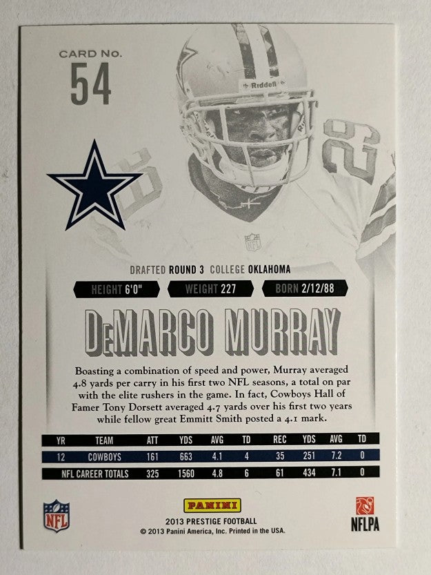 2013 Prestige #54 DeMarco Murray