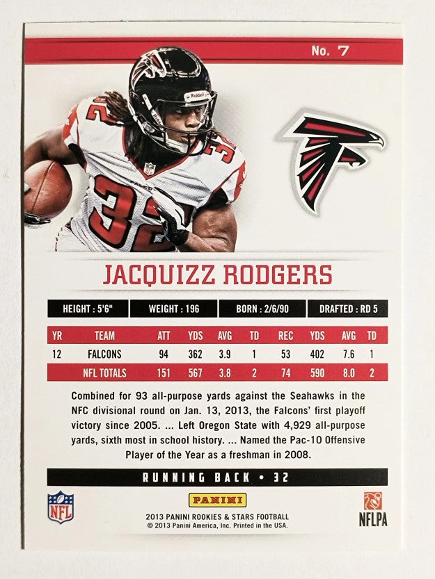 2013 Rookies and Stars #7 Jacquizz Rodgers