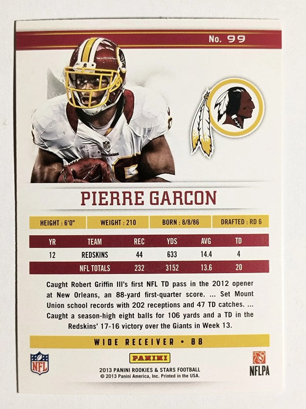 2013 Rookies and Stars Longevity #99 Pierre Garcon