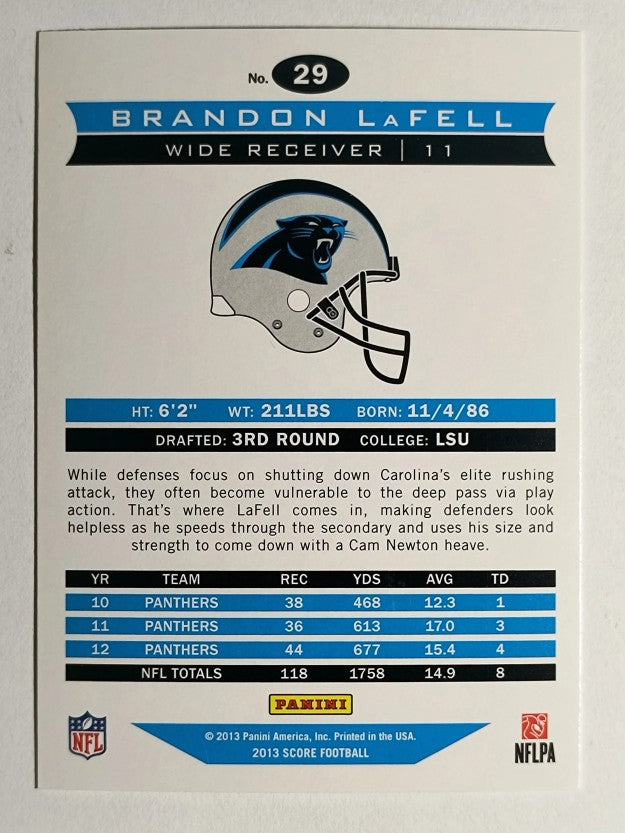 2013 Score #29 Brandon LaFell
