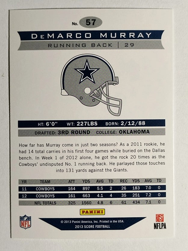 2013 Score #57 DeMarco Murray