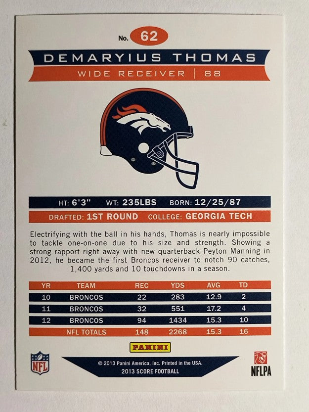 2013 Score #62 Demaryius Thomas