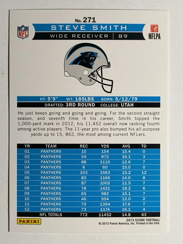 2013 Score #271 Steve Smith F