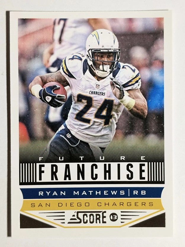 2013 Score #325 Ryan Mathews FF